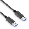 PureLink iSeries IS2401-020 USB-A naar USB-A-kabel, USB 3.1 Gen 1, 2 m, zwart
