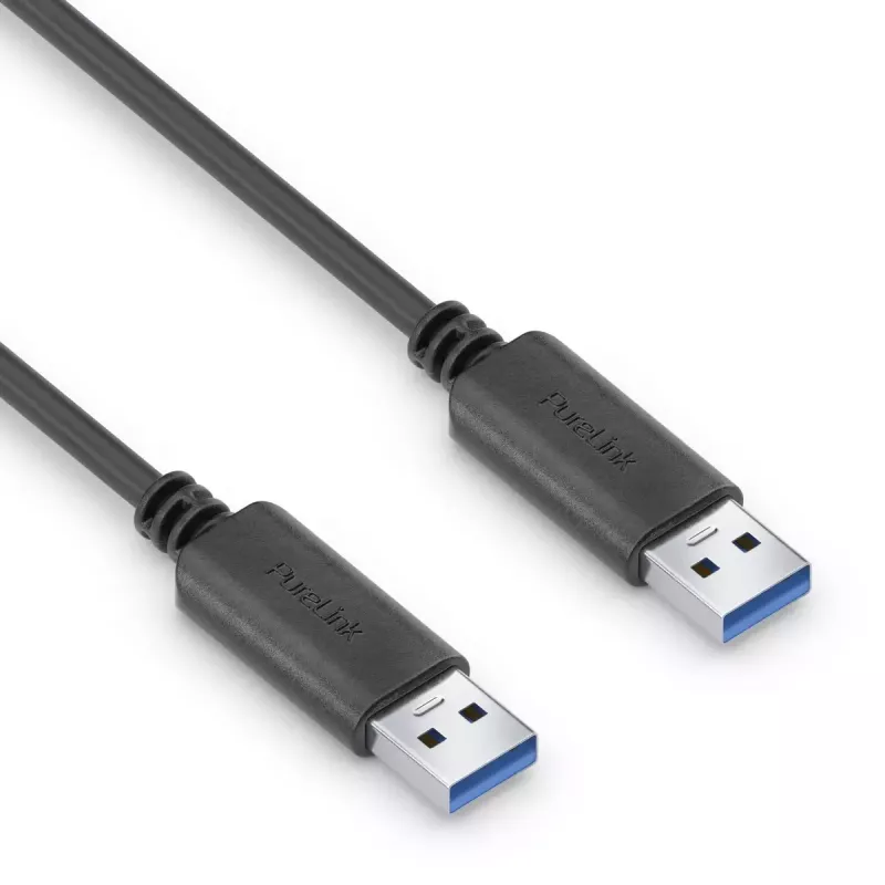 PureLink iSeries IS2401-020 USB-A naar USB-A-kabel, USB 3.1 Gen 1, 2 m, zwart
