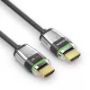 FiberX FX-I355-010 HDMI-kabel 10 m HDMI Type-A standaard grijs zilver