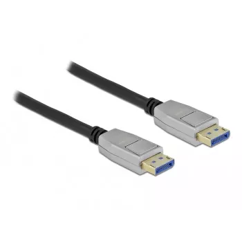DeLOCK DisplayPort-kabel 10K 60 Hz 54 Gbit/s metalen behuizing 3 m