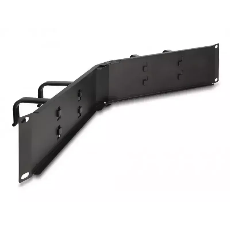 Kabelmanagementpaneel DELOCK 19 inch 66978 2U haaks zwart