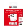 Power Plug Adapter Skross 61663 Universeel Wit 100-250V 2,4A USB