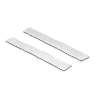 DeLOCK klittenband zelfklevend L 10 m x B 20 mm wit