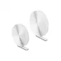 DeLOCK klittenband zelfklevend L 10 m x B 20 mm wit