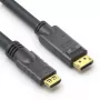 PureLink PI5110-100 videokabel-adapter 10 m DisplayPort HDMI zwart