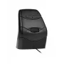 BakkerElkhuizen DXT 3 muis draadloos, dubbelhandig, optisch, RF draadloos, 2400 DPI, zwart