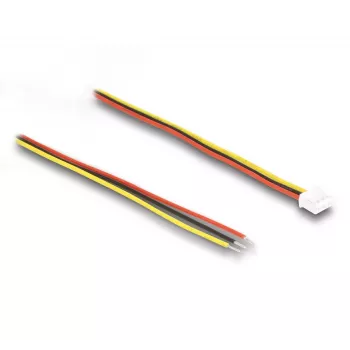 DeLOCK verbindingskabel voor 3-pins cameramodules V8 10 cm zwart rood geel