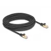 DeLOCK RJ45-netwerkkabel Cat.6A S/FTP 10m zwart