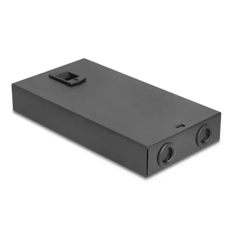 Netwerkkabel DeLOCK glasvezel-desktop-aansluitbox 8 poort SC simplex zwart