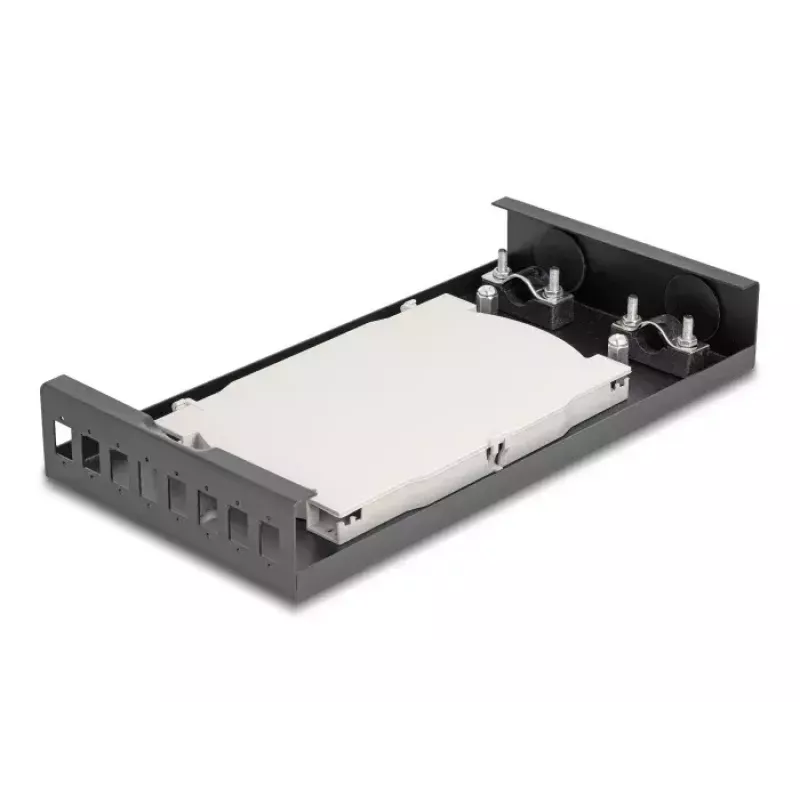 Netwerkkabel DeLOCK glasvezel-desktop-aansluitbox 8 poort SC simplex zwart