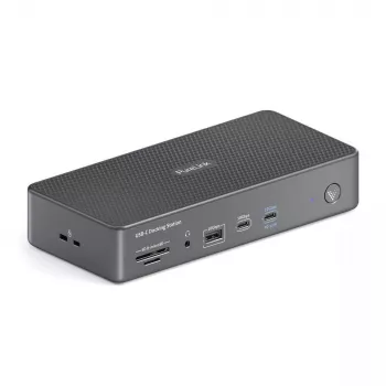 Laptop-dock PureLink VL-D200 bedraad grijs USB Power Delivery HDMI 2.0