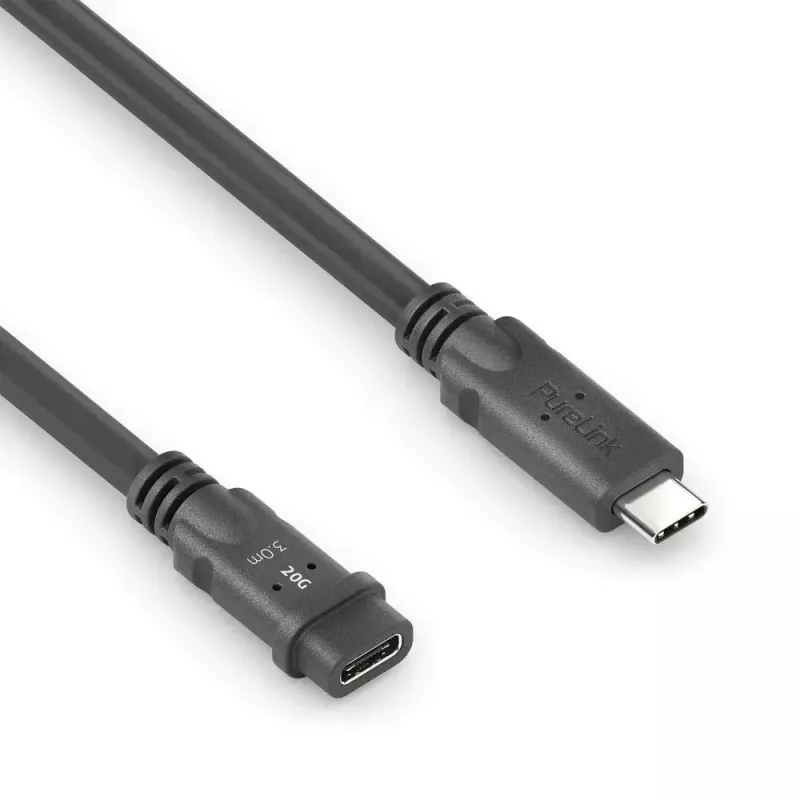 USB-kabel PureLink PI6630-030 USB4 Gen 2x2 3 m USB C zwart