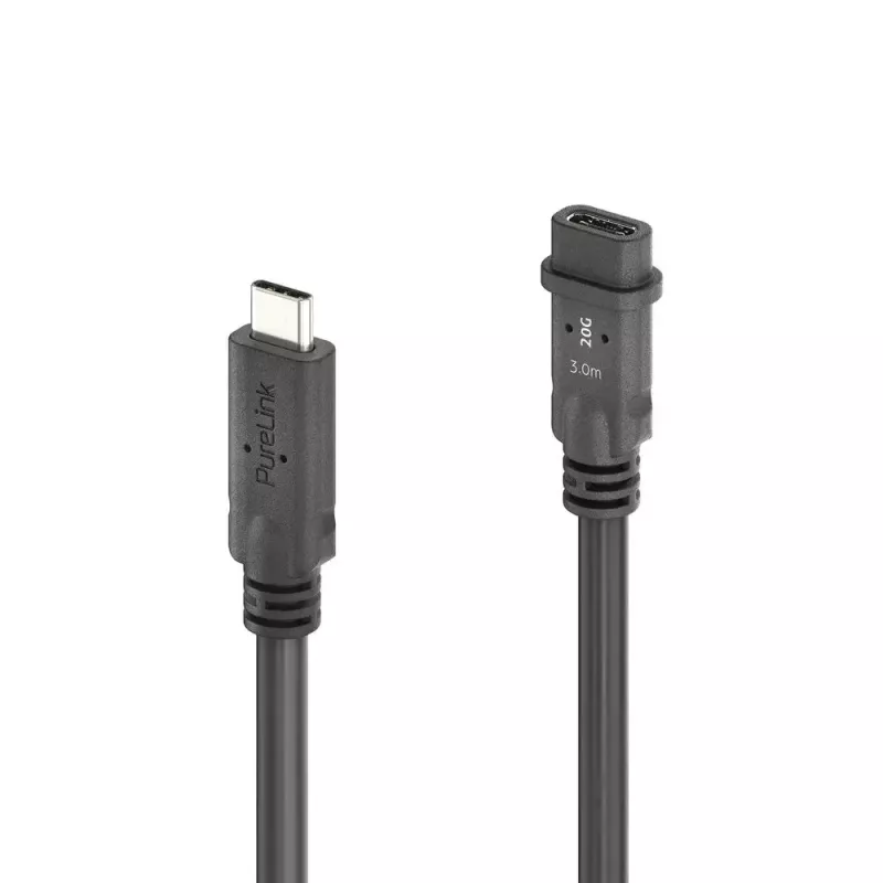 USB-kabel PureLink PI6630-030 USB4 Gen 2x2 3 m USB C zwart