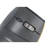 BakkerElkhuizen FastForward muis, rechtshandig, verticaal ontwerp, optisch, RF draadloos + Bluetooth + USB Type-C, 500 DPI, grijs