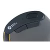 BakkerElkhuizen FastForward muis, rechtshandig, verticaal ontwerp, optisch, RF draadloos + Bluetooth + USB Type-C, 500 DPI, grijs