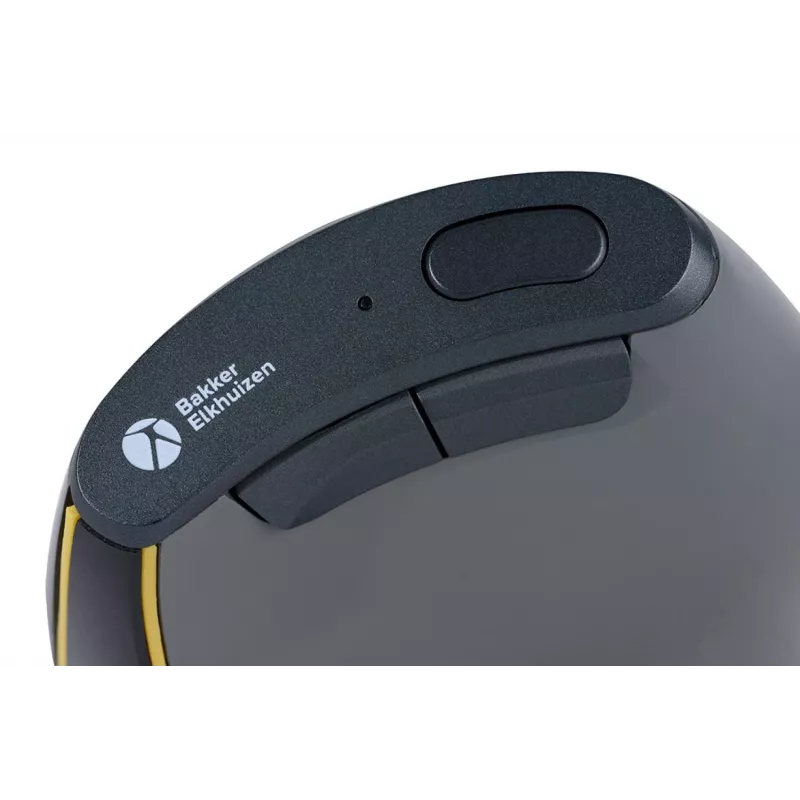 BakkerElkhuizen FastForward muis, rechtshandig, verticaal ontwerp, optisch, RF draadloos + Bluetooth + USB Type-C, 500 DPI, grijs