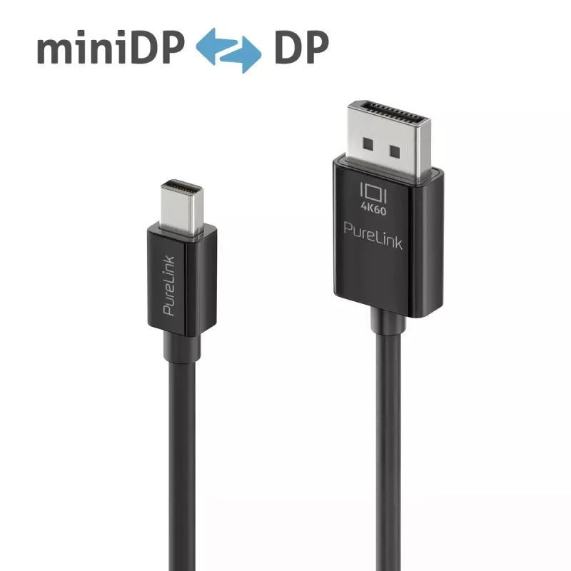 DisplayPort-kabel PureLink IS2121-030 3 m Mini DisplayPort zwart