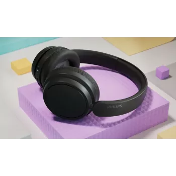 Headset Philips TAH5209BK/97 (5000-serie) — draadloze Bluetooth over-ear, 20–20000 Hz, 10 m bereik, 223 g, zwart