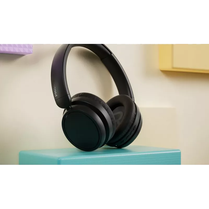 Headset Philips TAH5209BK/97 (5000-serie) — draadloze Bluetooth over-ear, 20–20000 Hz, 10 m bereik, 223 g, zwart