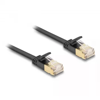 Netwerkkabel DeLOCK RJ45 Cat.6A stekker op stekker U/FTP 5m zwart