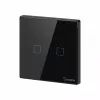 Touch-lichtschakelaar Sonoff T3 EU TX WiFi RF 433 2-kanaals – wandgemonteerde slimme schakelaar, EU-touchpaneel