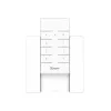 Wandmontagebasis Sonoff RM433 RM433R2-BASE voor bevestiging van de afstandsbediening