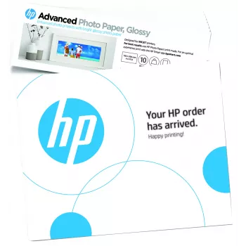 HP Advanced Photo Paper Glossy 65 lb 4 x 12 in. (101 x 305 mm) 10 vel