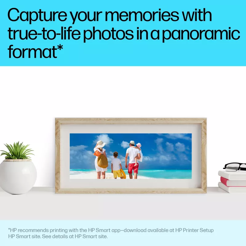 HP 49V51A Advanced fotopapier, glanzend, 4 x 12 inch (102 x 305 mm), 250 g/m², 65 lb, 10,5 mil, 10 vellen