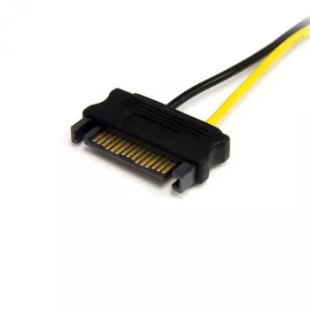 StarTech.com 15,2 cm SATA-stroom naar 8-pin PCI Express grafische kaart stroomkabel-adapter