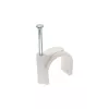 Ronde kabelklem InLine 44021B 10 mm wit 100 stuks