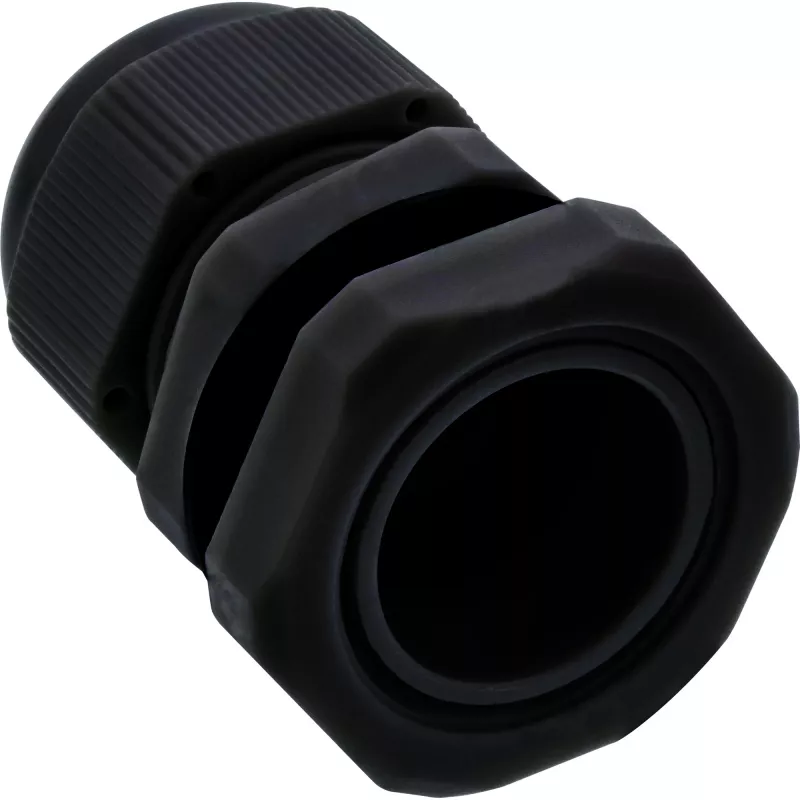 Kabelwartel InLine 44012B nylon IP68 voor kabel Ø6–12 mm, zwart, 10-pack