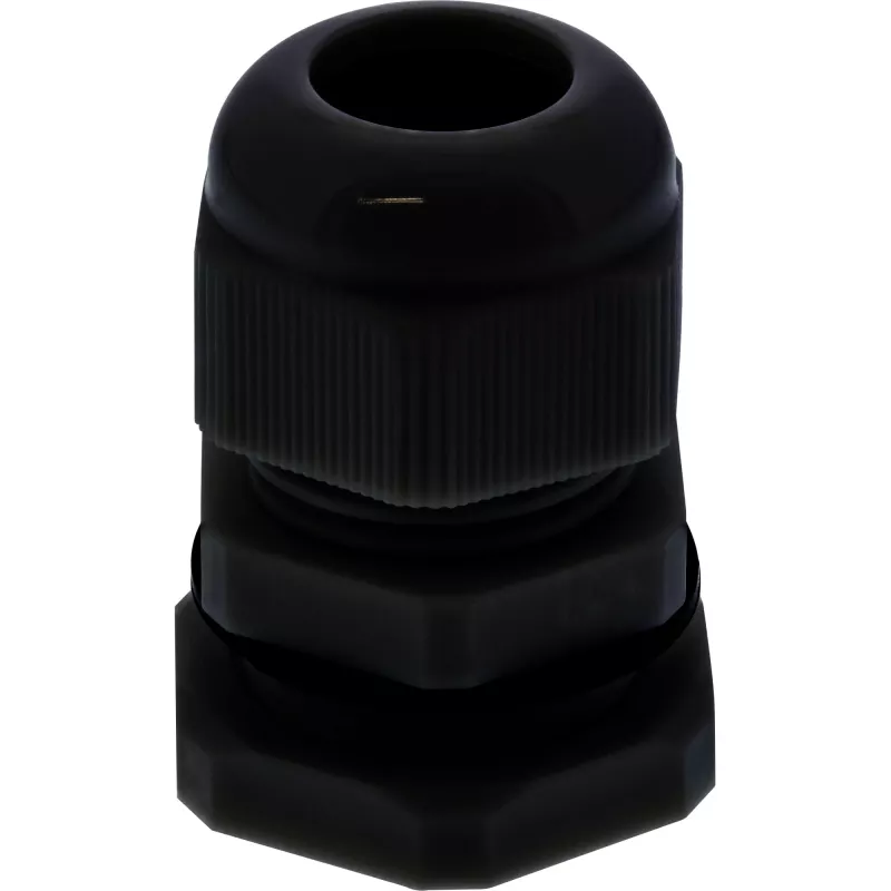 Kabelwartel InLine 44012B nylon IP68 voor kabel Ø6–12 mm, zwart, 10-pack