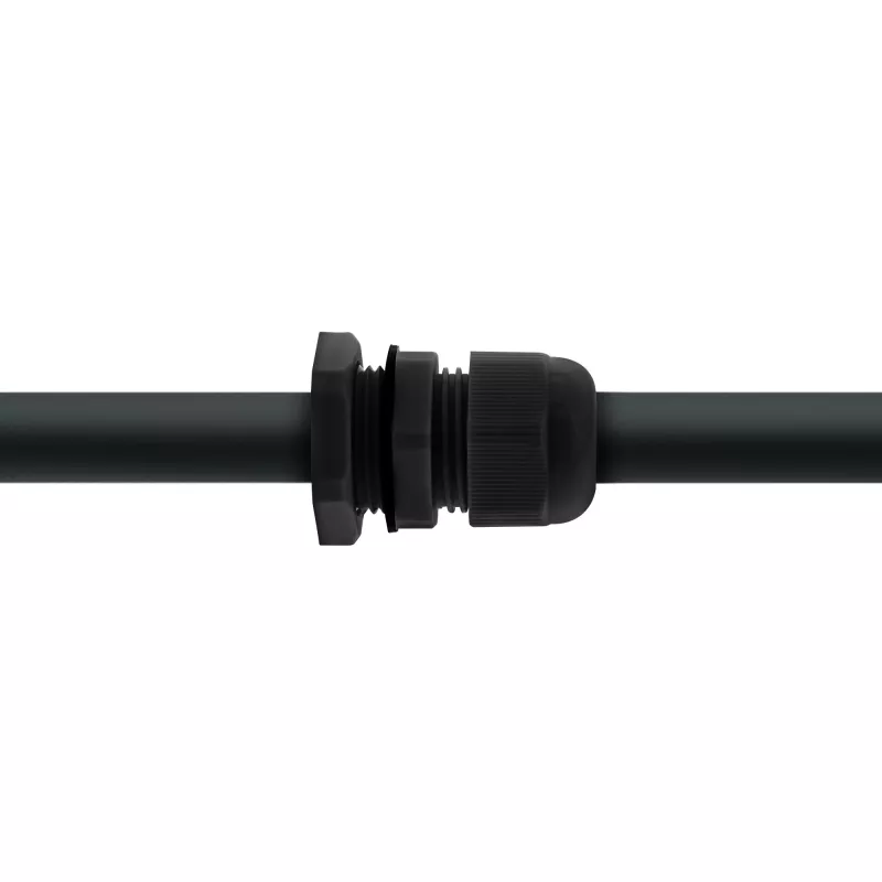 Kabelwartel InLine 44012B nylon IP68 voor kabel Ø6–12 mm, zwart, 10-pack