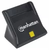Manhattan 102025 USB-A Smart-/SIM-kaartlezer, 480 Mbps (USB 2.0), desktop, staand