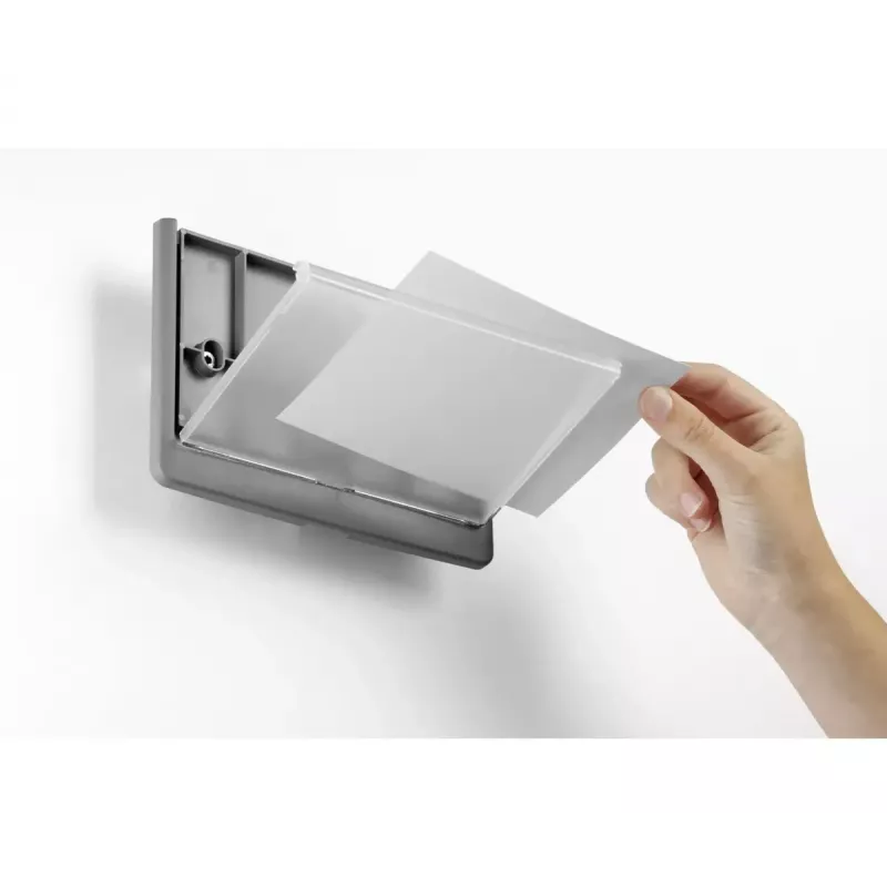 Bordenhouder Durable 486637 A5 kunststof grafiet