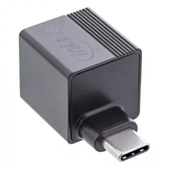 InLine USB 3.2 naar 1Gb/s netwerkadapter, USB-C naar RJ45