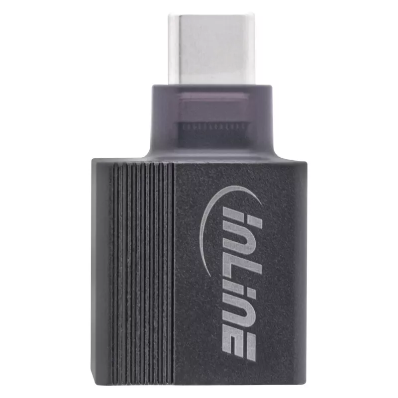 InLine USB 3.2 naar 1Gb/s netwerkadapter, USB-C naar RJ45