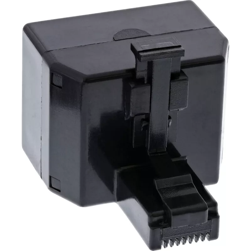 InLine ISDN-verdeelrack 1x RJ45 M / 2x RJ45 F zonder afsluitweerstand