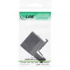 InLine ISDN-verdeelrack 1x RJ45 M / 2x RJ45 F zonder afsluitweerstand