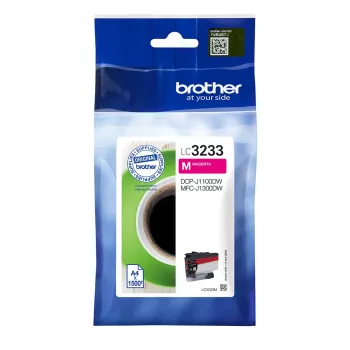 Brother LC3233M printerpatroon 1 stuk origineel standaardcapaciteit magenta