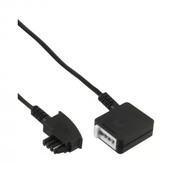 InLine TAE-N telefoonverlengkabel TAE-N stekker / bus 10 m