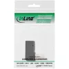 InLine DisplayPort-adapter, DisplayPort-stekker / bus naar beneden afgewinkeld