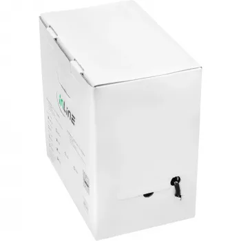 InLine outdoor installatiekabel S/FTP PiMF Cat.7a AWG 23 koper 1200 MHz PE, 300m