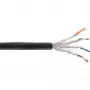 InLine outdoor installatiekabel S/FTP PiMF Cat.7a AWG 23 koper 1200 MHz PE, 100m