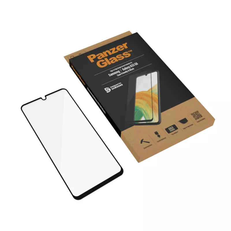 Beeldschermbeschermingsglas PanzerGlass Samsung Galaxy A33 5G kras- en stootvast