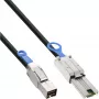 InLine externe Mini SAS HD-kabel SFF-8644 naar SFF-8088 6 Gb/s 1 m
