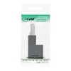 InLine patchkabel-adapter Cat.6A, RJ45 stekker / bus, 90° naar boven afgehoekt