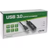InLine USB3.2 Gen.1 actieve repeater-kabel Type-A stekker / bus, zwart, 20 m