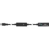 InLine USB3.2 Gen.1 actieve repeater-kabel Type-A stekker / bus, zwart, 10 m