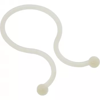 Kabelbinders (Twist Ties) InLine 3,5–5 mm, naturel, 100 stuks